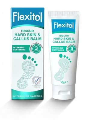 Flexitol balsam do stóp intensywnie zmiękczający 56g z opakowaniem - zrogowaciała i sucha skóra