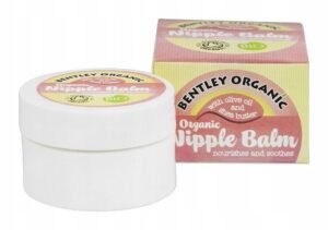 BENTLEY ORGANIC Nipple Balm - organiczny balsam na brodawki z oliwą i masłem shea, 17g